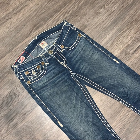 Authentic womens True Religion Becky Super T jeans. Size 25 - Picture 4 of 12